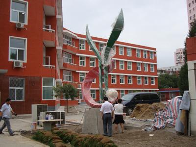 2011年双叶小区雕塑安装
