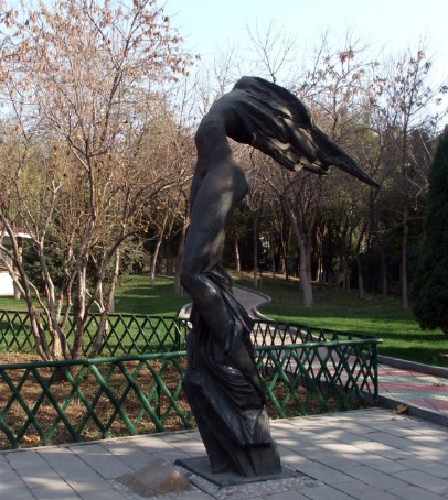 公园抽象（玉女）